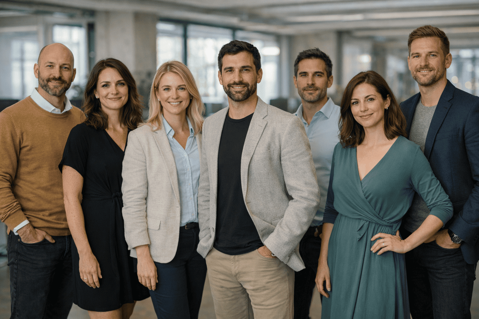 Team working on AI trading platform — Patrimèra